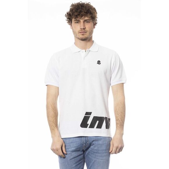 Invicta White Cotton Men Polo Men's Shirt